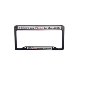 40th Anniversary License Plate Frame - Preorder